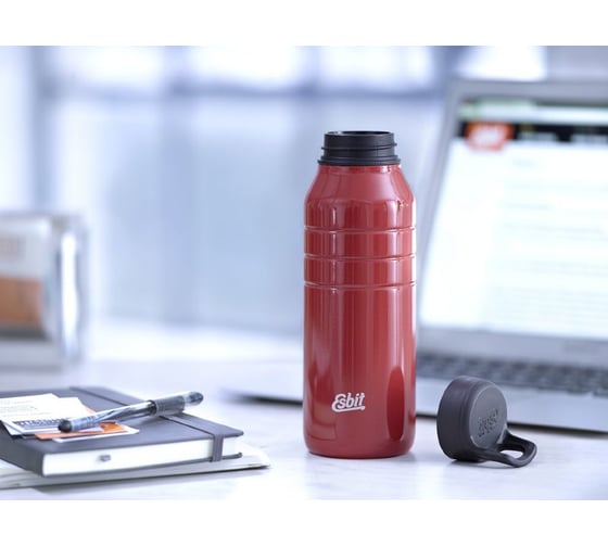 Бутылка для воды Esbit MAJORIS из нержавеющей стали, красная, 0.68 л DB680TL-R