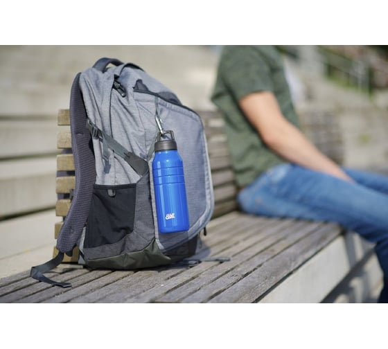 Бутылка для воды Esbit MAJORIS из нержавеющей стали, синяя, 0.68 л DB680TL-B