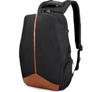 Рюкзак Tigernu T-B3593A черный/коричневый 60006-1595