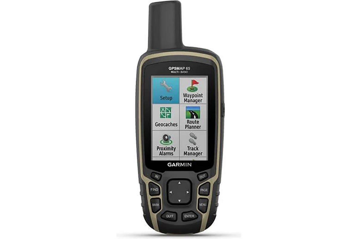 Навигатор Garmin GPSMAP 65, Multi-Band Russia 010-02451-03 - выгодная цена,  отзывы, характеристики, фото - купить в Москве и РФ