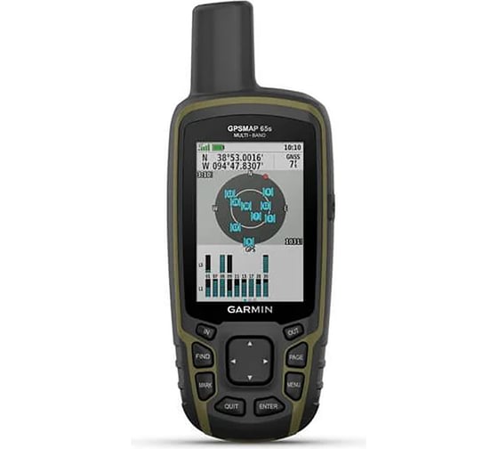 Навигатор Garmin GPSMAP 65s, Multi-Band Russia 010-02451-13