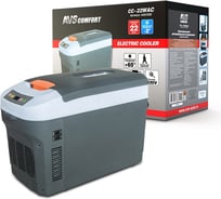 Автомобильный холодильник AVS CC-22WAC, 22 л, 12V/24V/220V, A40103S