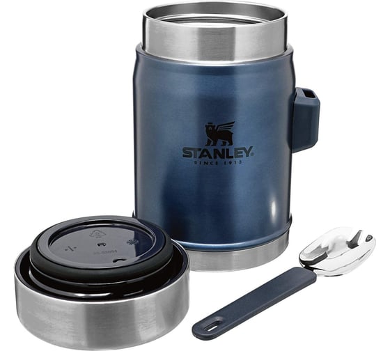 Термос для еды Stanley Classic 0.4 л, синий 10-09382-006