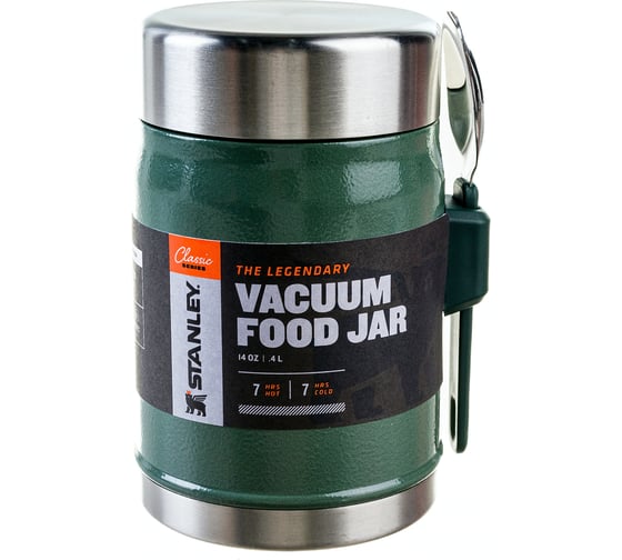 Термос для еды Stanley Classic 0.4 л, зеленый 10-09382-004