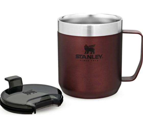 Термокружка Stanley Classic 0.35 л, бордовая 10-09366-008