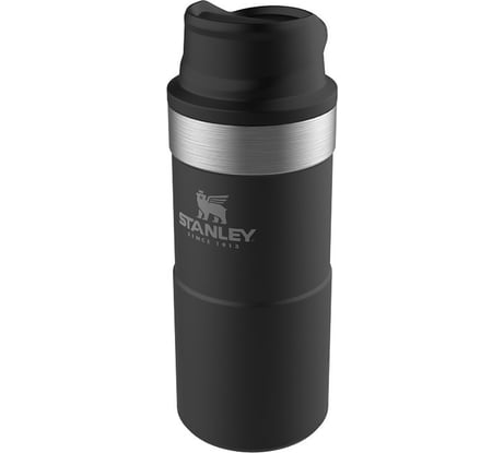 Термокружка Stanley Classic Trigger Action One hand 0.35 л, черная 10-09848-007