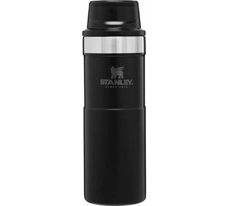 Термокружка Stanley Classic Trigger Action One hand 0.25 л, черная 10-09849-010