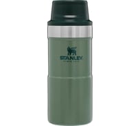 Термокружка Stanley Classic Trigger Action One hand 0.25 л, зеленая 10-09849-009