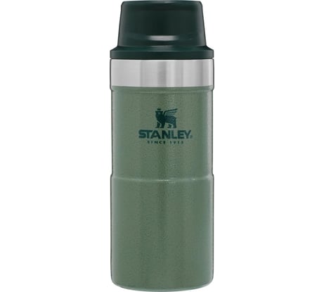 Термокружка Stanley Classic Trigger Action One hand 0.25 л, зеленая 10-09849-009