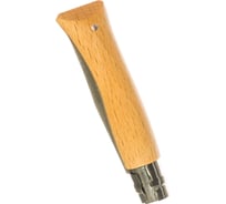 Нож, нержавеющая сталь, рукоять из бука, с кожаным темляком Opinel №7 1372