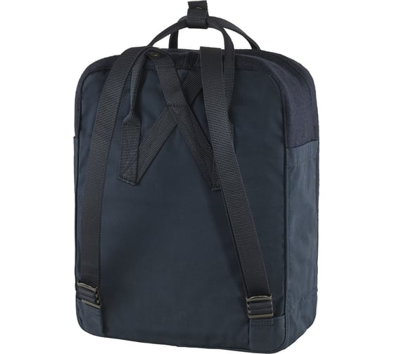 Рюкзак Fjallraven Kanken Re-Wool, темно-синий, 28х12х36 см, 16 л F23330-575