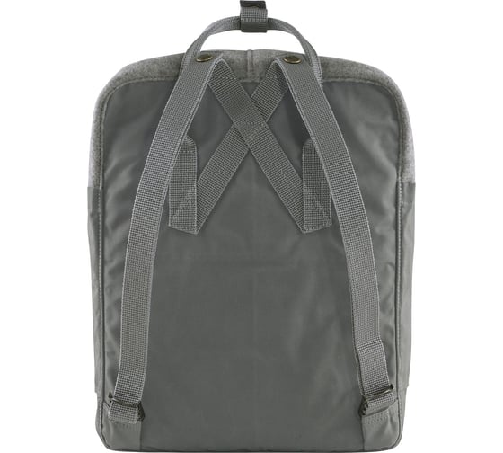 Рюкзак Fjallraven Kanken Re-Wool, серый, 28х12х36 см, 16 л F23330-27