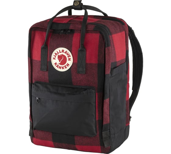 Рюкзак Fjallraven Kanken Re-Wool Laptop 15, 28х16х40 см, 18 л F23328-320-550