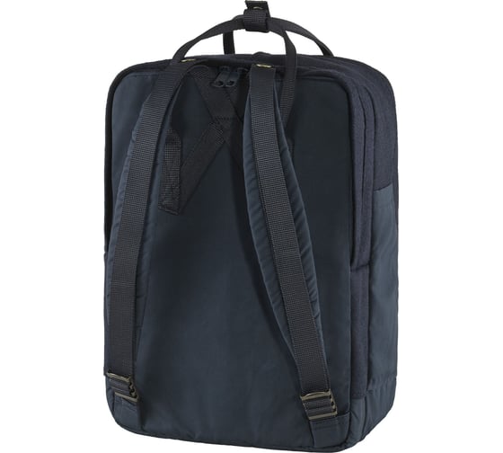 Рюкзак Fjallraven Kanken Re-Wool Laptop 15, темно-синий, 28х16х40 см, 18 л F23328-575