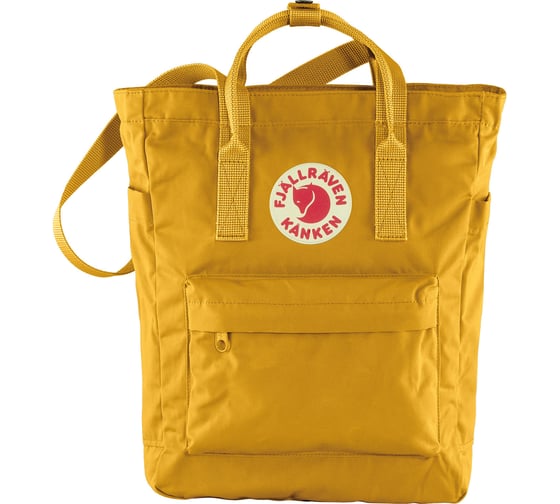 Рюкзак Fjallraven Kanken Totepack, желтый, 15х30х36 см, 14 л F23710-160