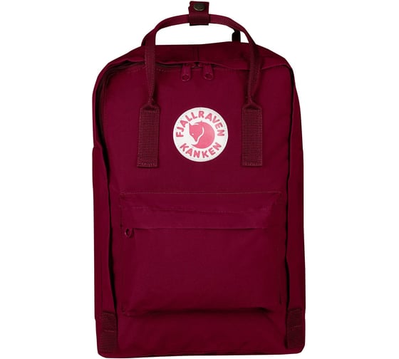 Рюкзак Fjallraven Kanken Laptop 15", бордовый, 28х16х40 см, 18 л F27172-420