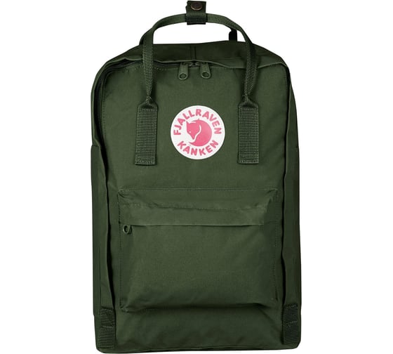 Fjallraven Рюкзак Kanken Laptop 15", темно-зеленый, 28х16х40 см, 18 л F27172-660