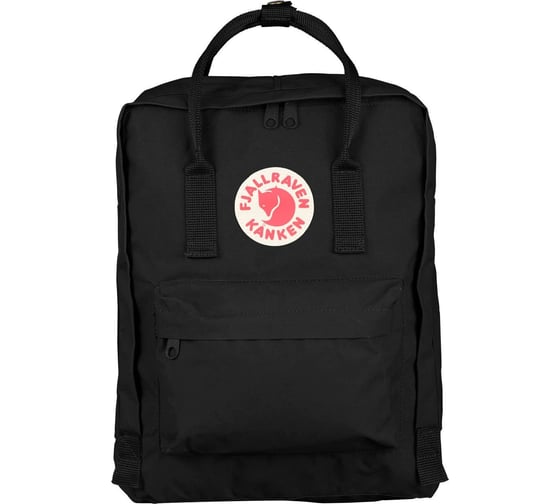 Рюкзак Fjallraven Kanken Laptop 15", черный, 28х16х40 см, 18 л F27172-550 1