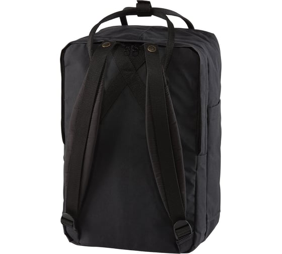 Рюкзак Fjallraven Kanken Laptop 17", черный, 30х18х42 см, 20 л F27173-550