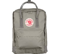 Рюкзак Fjallraven Kanken, светло-серый/полоски, 27х13х38 см, 16 л F23510-21-921
