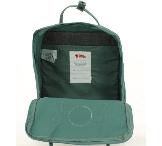 Рюкзак Fjallraven Kanken, зеленый, 27х13х38 см, 16 л F23510-664