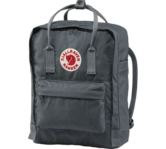 Рюкзак Fjallraven Kanken, серый, 27х13х38 см, 16 л F23510-42