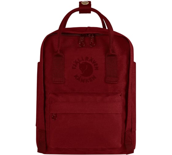 Рюкзак Fjallraven Re-Kanken Mini, темно-красный, 20х13х29 см, 7 л F23549-326