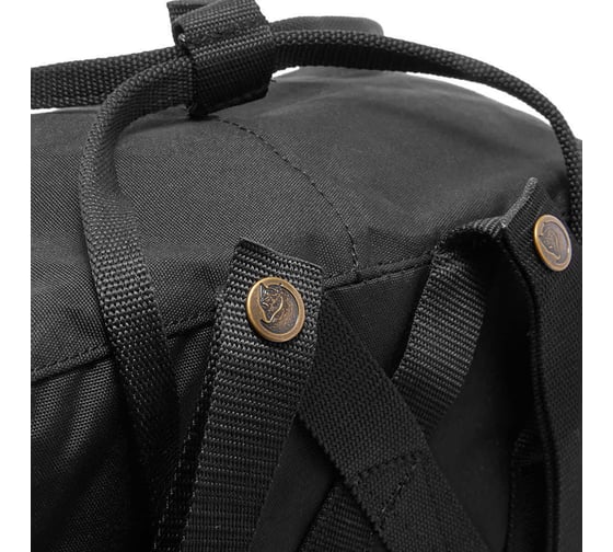 Рюкзак Fjallraven Re-Kanken Mini, черный, 20х13х29 см, 7 л F23549-550