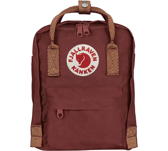 Рюкзак Fjallraven Kanken Mini, темно-красный, 20х13х29 см, 7 л F23561-326