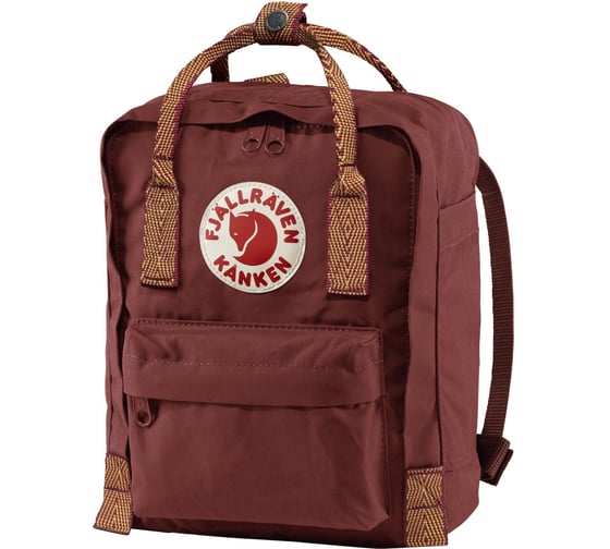 Рюкзак Fjallraven Kanken Mini, темно-красный, 20х13х29 см, 7 л F23561-326