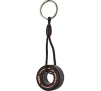 Брелок Комус Колесо d-3.5 см, черный 1374993