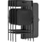 Комплект раскладного стола и стульев Стул Груп черный YX-ZFP86 black 2