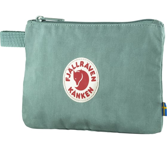 Сумка для аксессуаров Fjallraven Kanken Gear Pocket, зеленая, 21х0,5х14 см, F25863-664