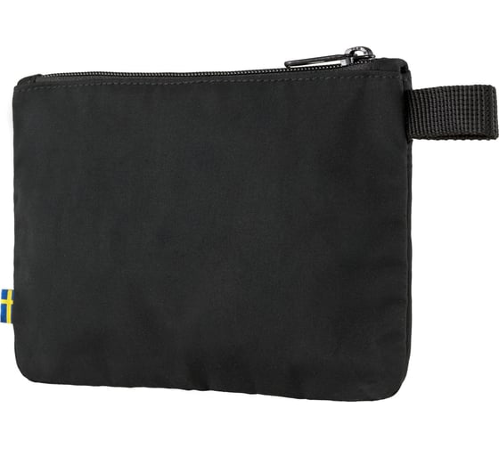 Сумка для аксессуаров Fjallraven Kanken Gear Pocket, черная, 21х0,5х14 см, F25863-550