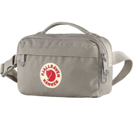 Сумка на пояс Fjallraven Kanken Hip Pack, светло-серый, 9х18х12 см, 2 л F23796-21