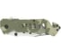 Нож Stinger 88 мм, зеленый камуфляж, картонная коробка FK-008H 2