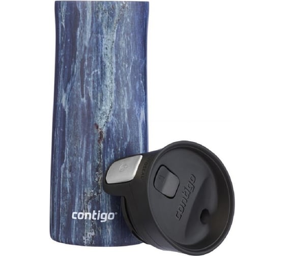 Термокружка Contigo Pinnacle Couture 0.42 л, синяя contigo2106511