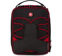 Термосумка для ланча SWISSGEAR прорезиненный полиэстер 600D, чёрный/красный, 20х18х26 см 8.5 л 3998201446