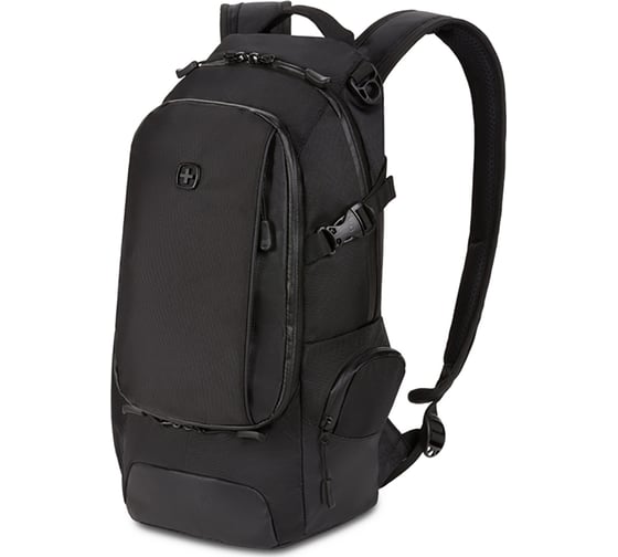 Рюкзак SWISSGEAR чёрный, полиэстер 1680D, 24х15.5х46 см, 15.5 л 3598422409