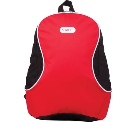 Рюкзак STAFF College FLASH, универсальный, красный, 40х30х16 см, 226372