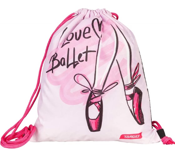Сумка для детской сменной обуви TARGET I love Ballet 26278 1