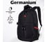 Универсальный рюкзак GERMANIUM S-06 уплотненная спинка, облегченный, черный, 46х32х15 см, 226953 4