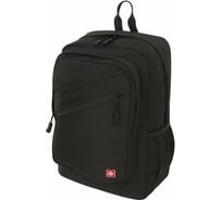 Рюкзак GERMANIUM S-09 с отделением для ноутбука, уплотненная спинка, черный, 226956