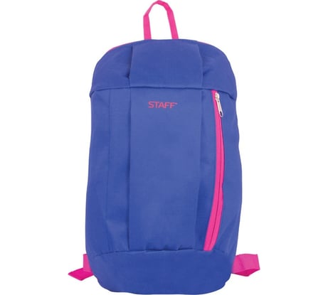 Рюкзак STAFF College AIR универсальный, сине-розовый, 40х23х16 см, 226374
