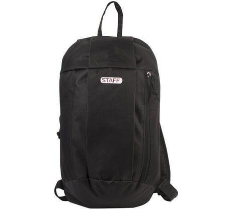 Рюкзак STAFF College AIR, универсальный, черный, 40х23х16 см, 227042