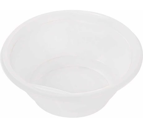 Одноразовые суповые тарелки ЛАЙМА СТАНДАРТ 50шт, 0.6л, белые, ПП, холодное/горячее 606710