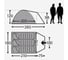 Каркасный тент Dometic Kampa Brighton 3, зеленый 9120000241 5
