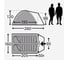 Каркасный тент Dometic Kampa Brighton 2, зеленый 9120000243 5
