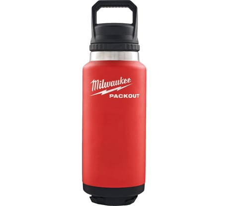Термос Milwaukee PACKOUT CHUG LID красный, 1065 мл 4932493467