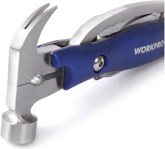 Мультитул с молотком WORKPRO 12-В-1 WP382018